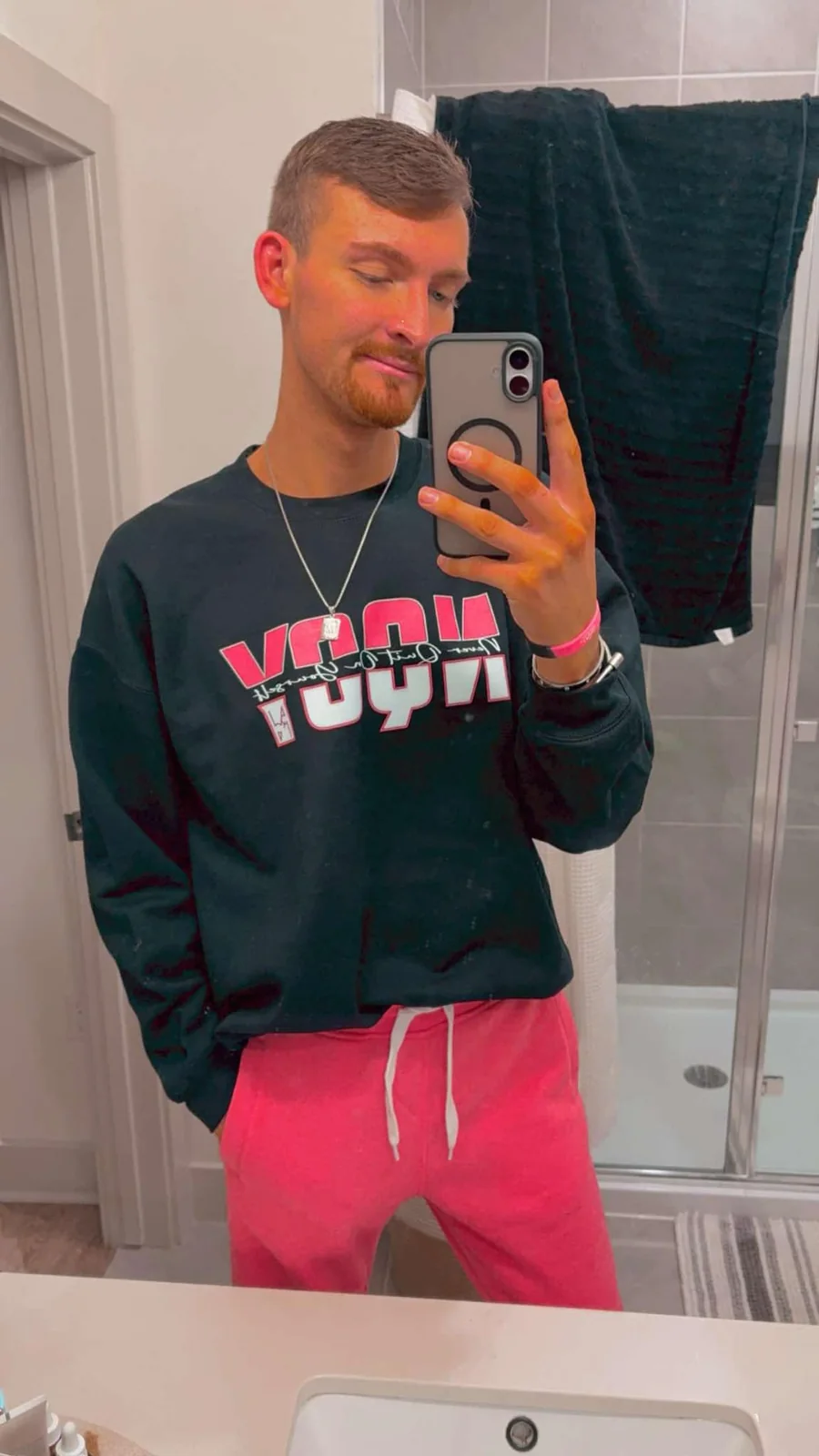 The crewneck