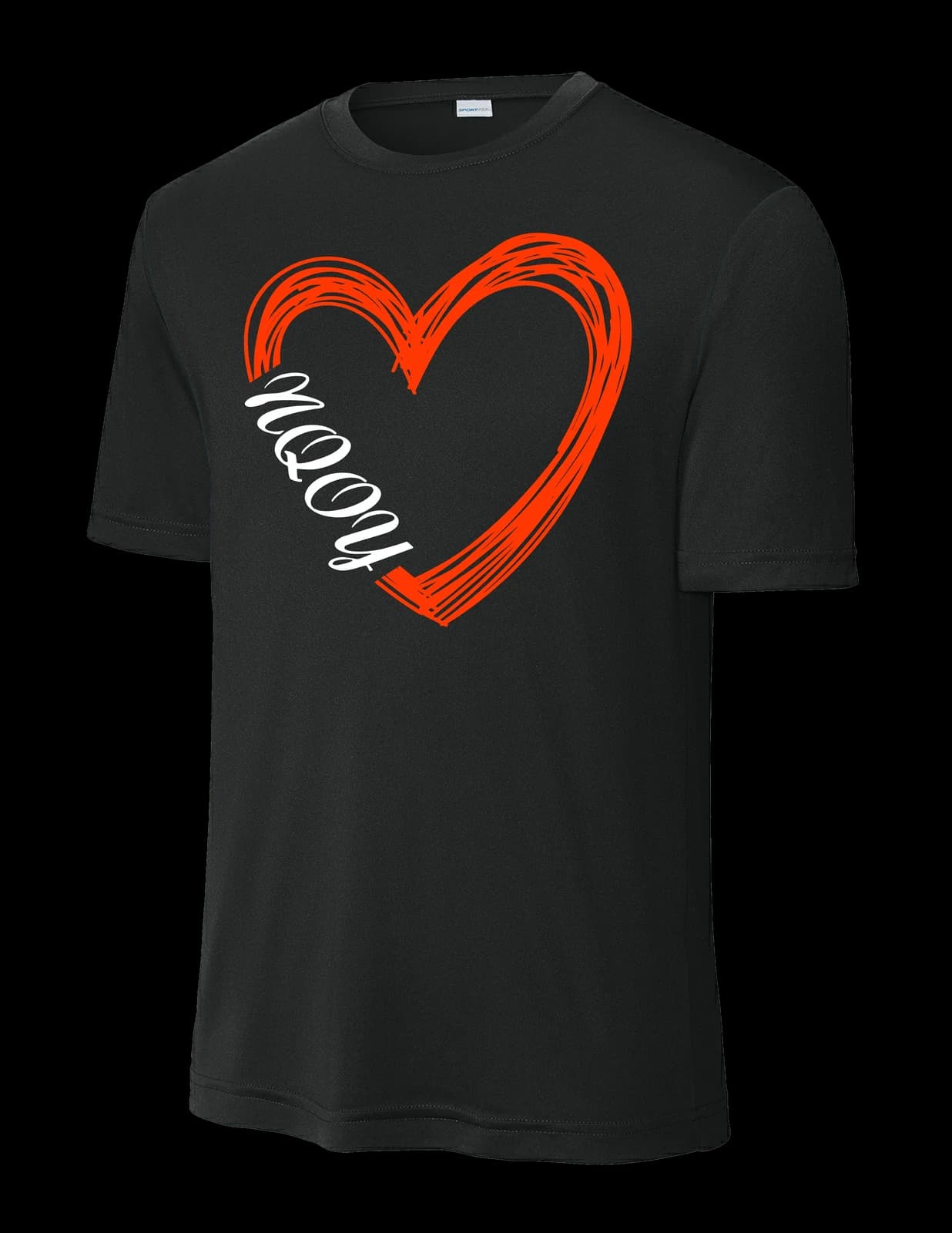 NQOY bear and heart design
